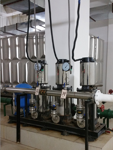 上海熊猫出产的水冷型增压泵组,南京水泵维修
